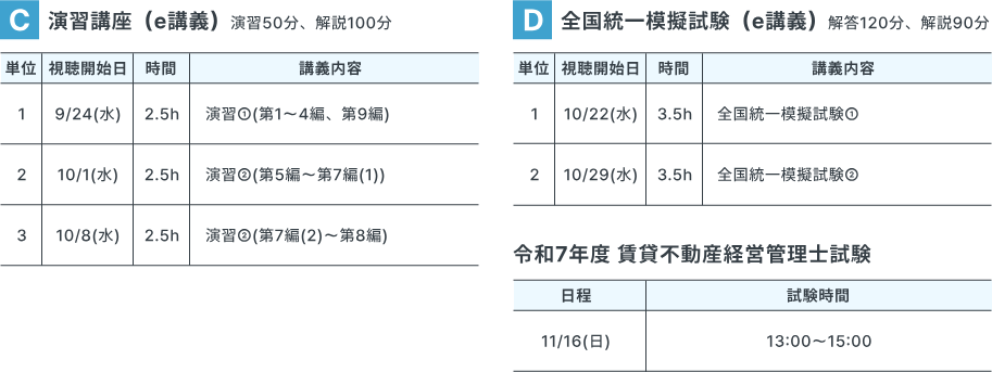 【一般生限定】R7 賃貸不動産経営管理士WEB講座 演習講座コース
